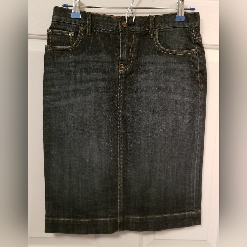 J Crew Size 4 Denim Skirt